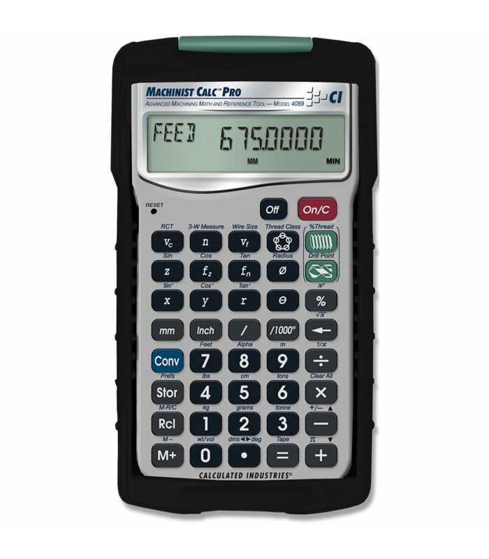 Calculated Industries Machinist Calc Pro [4089] International Calculator